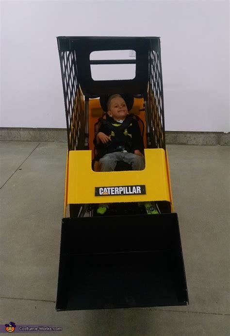 diy skid steer costume|Skid Steer DIY Wheelchair Costume .